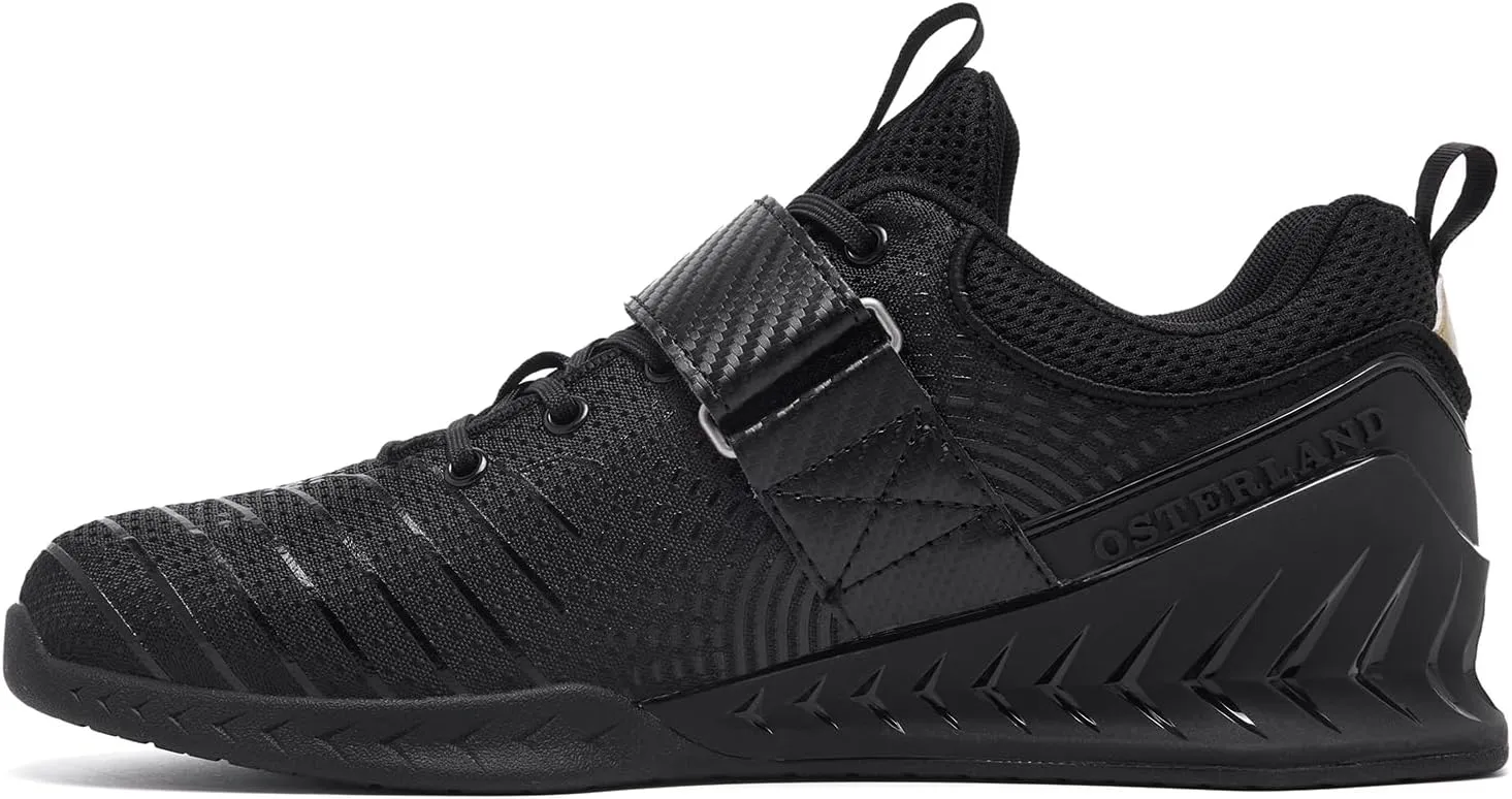 Osterland Weightlifting Shoes: High-Performance Footwear for Gym Powerlifting, Specifically Designed for Heavy Lifting, Deadlifting, Weight Training, Squat Shoes for Men Women