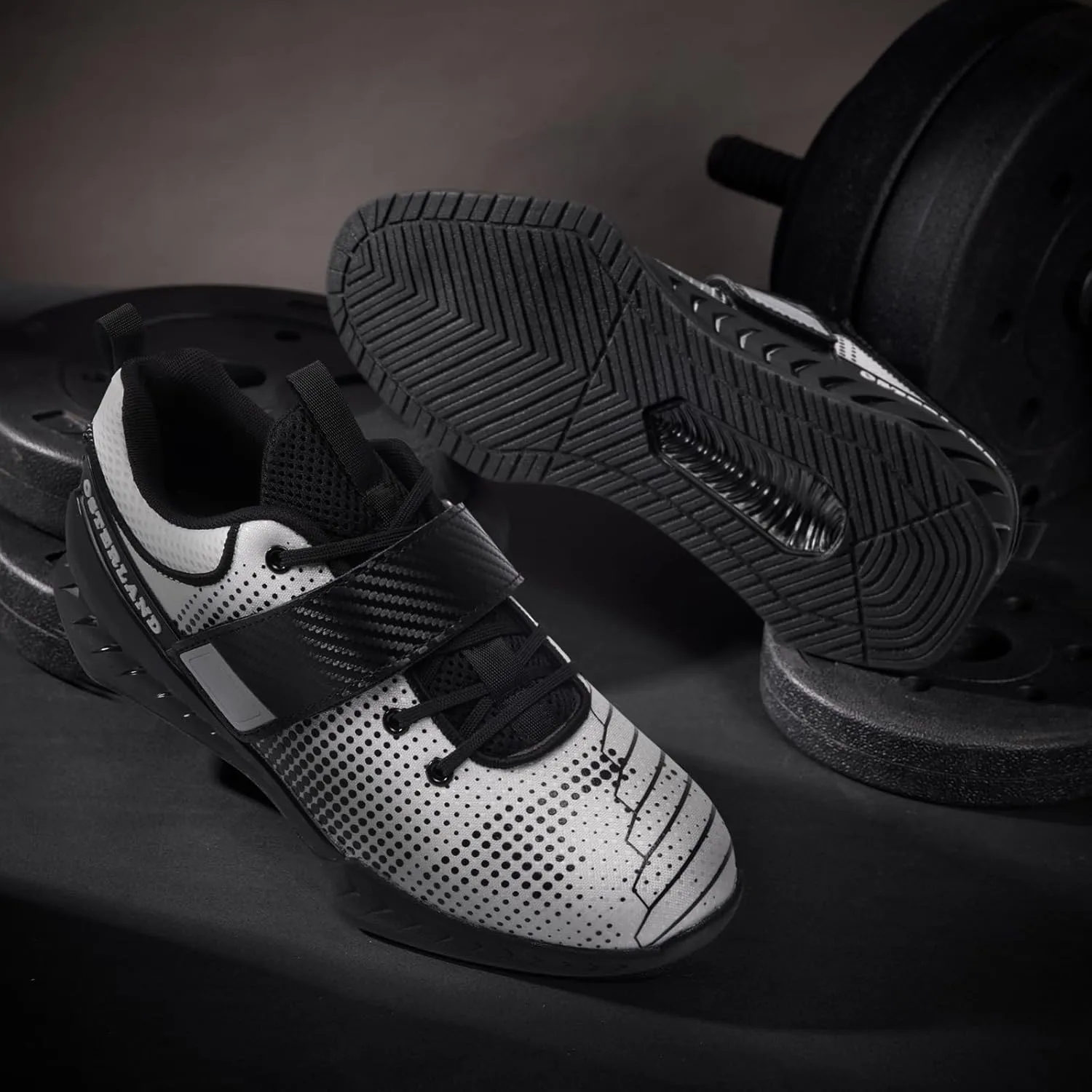Osterland Weightlifting Shoes: High-Performance Footwear for Gym Powerlifting, Specifically Designed for Heavy Lifting, Deadlifting, Weight Training, Squat Shoes for Men Women