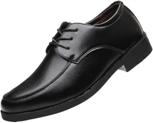 Oxford Shoes for Men's Fashion Lace Up Comfort Orthopedic Breathable Waterproof Leather Non Slip Anti-Slip Casual