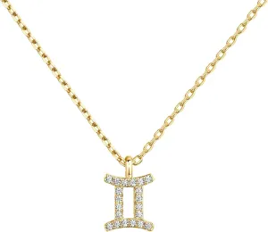 PAVOI 14K Gold Plated Cubic Zirconia Astrology Necklaces for Women - Zodiac Pendant Jewelry Gifts - Zodiac Sign Pendant Necklaces