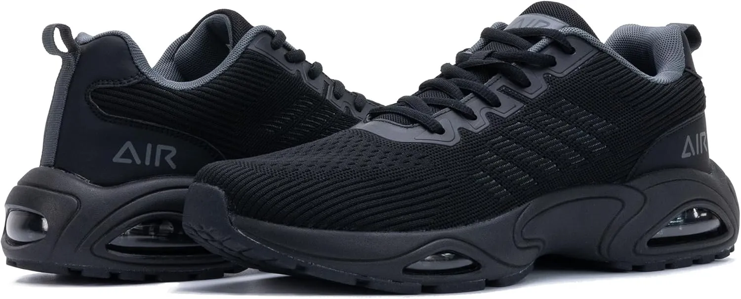 PERSOUL Mens Air Running Shoes Lightweight Breathable Athletic Tennis Gym Jogging Sneakers