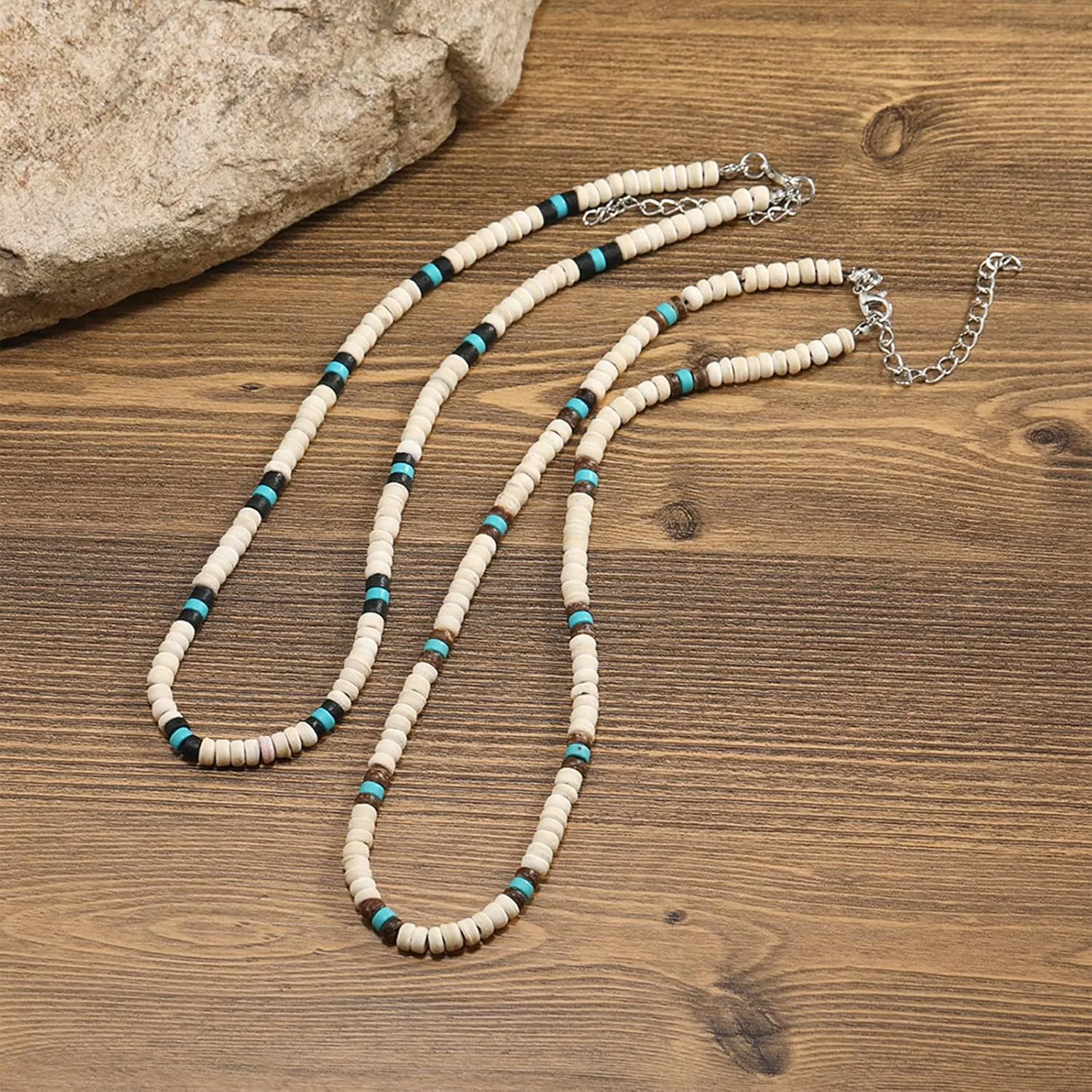 Puka Shell Necklace Men Summer Surfer Necklace Seashell Necklace for Women Beach Necklace for Men Beach Jewelry