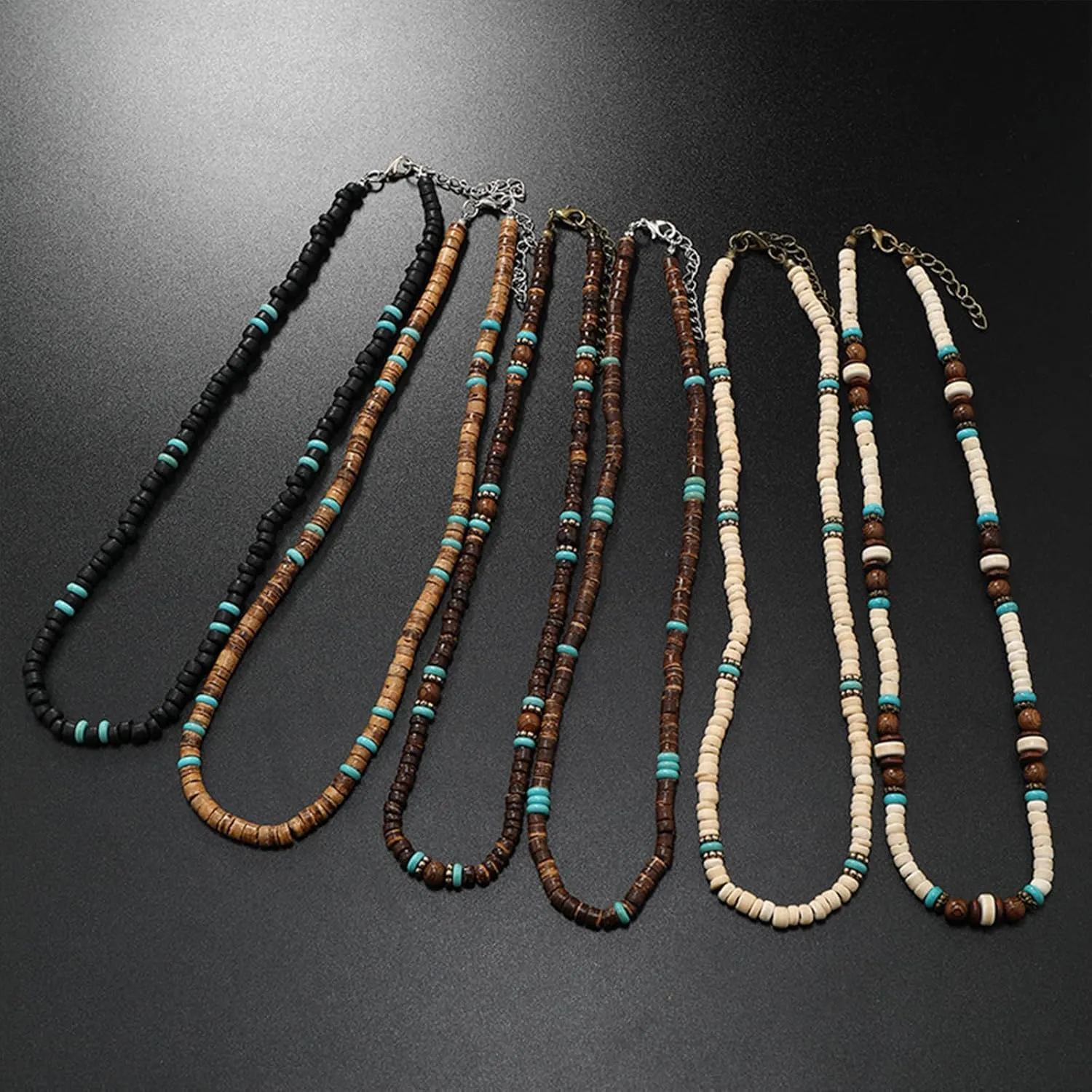 Puka Shell Necklace Men Summer Surfer Necklace Seashell Necklace for Women Beach Necklace for Men Beach Jewelry
