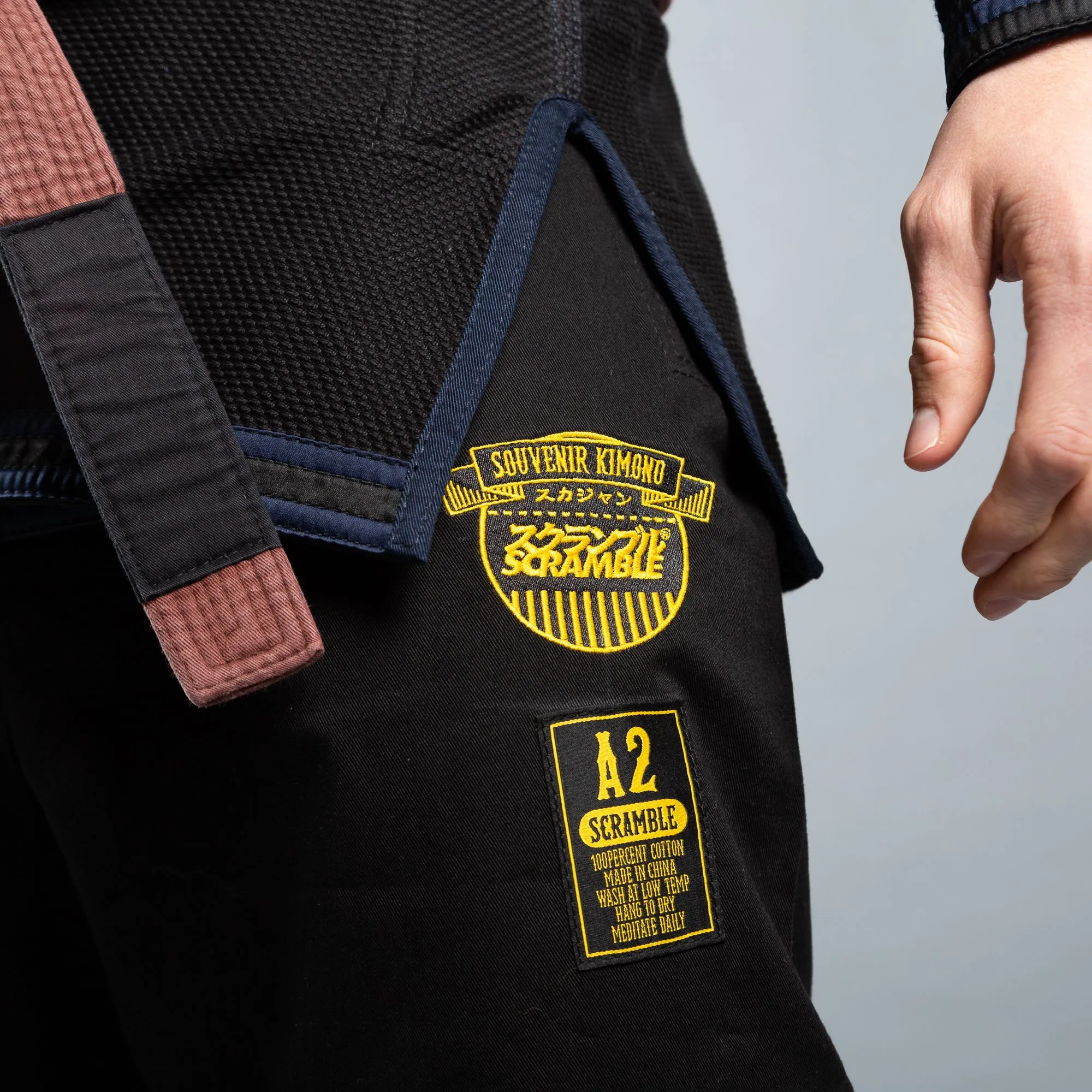 Scramble "Sukajan Dragon BJJ Gi - Blue/Black