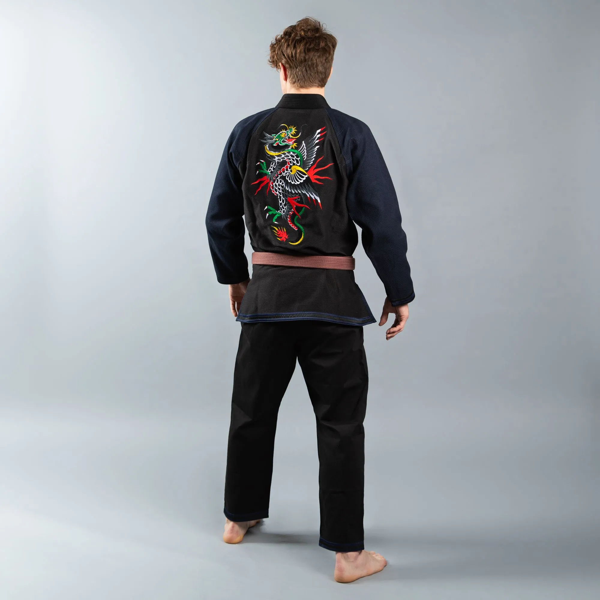 Scramble "Sukajan Dragon BJJ Gi - Blue/Black
