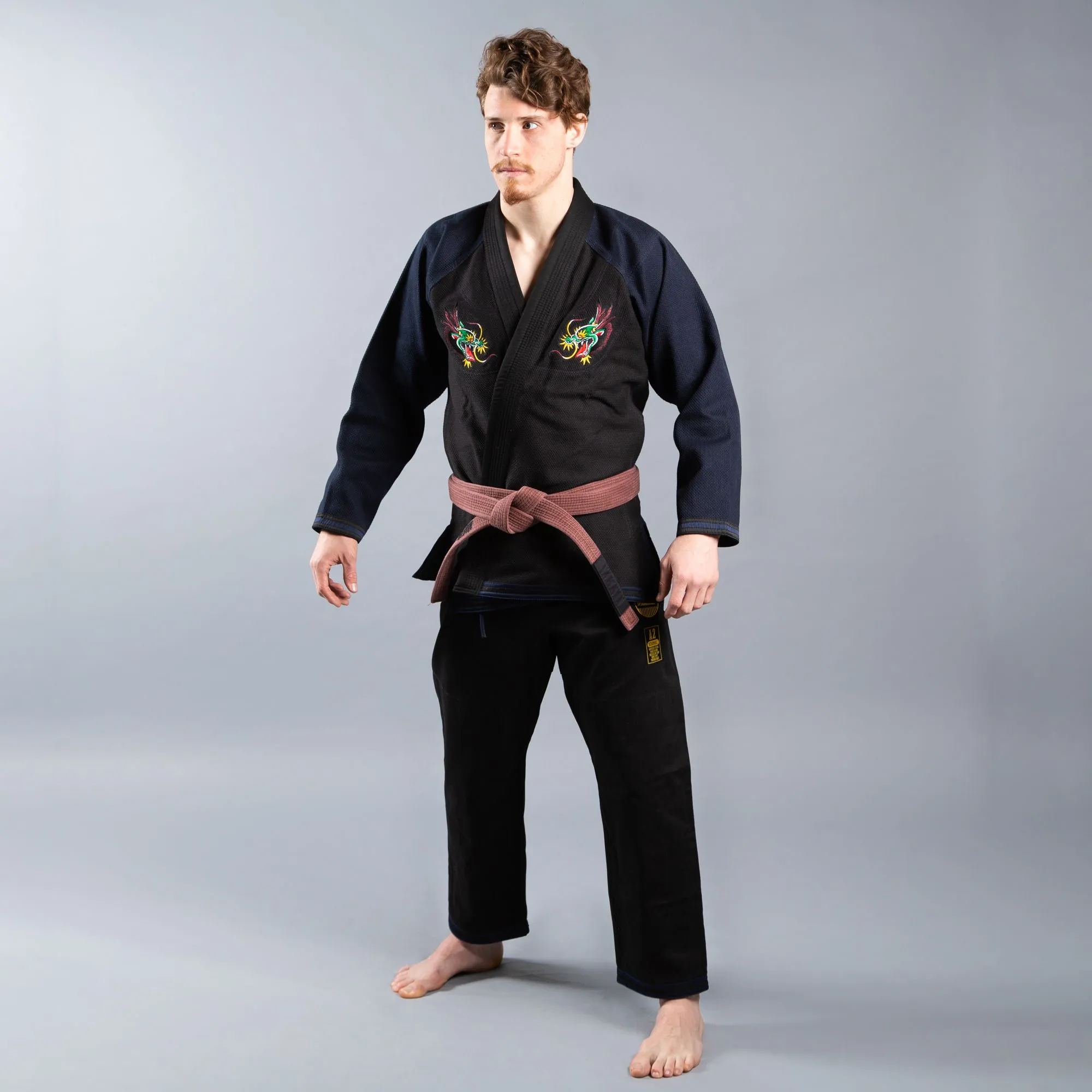 Scramble "Sukajan Dragon BJJ Gi - Blue/Black