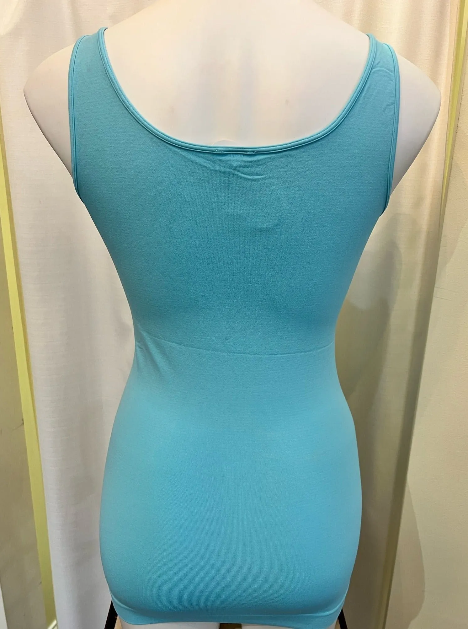Signature Jersey Tank Top [Candy Blue-NS5178]