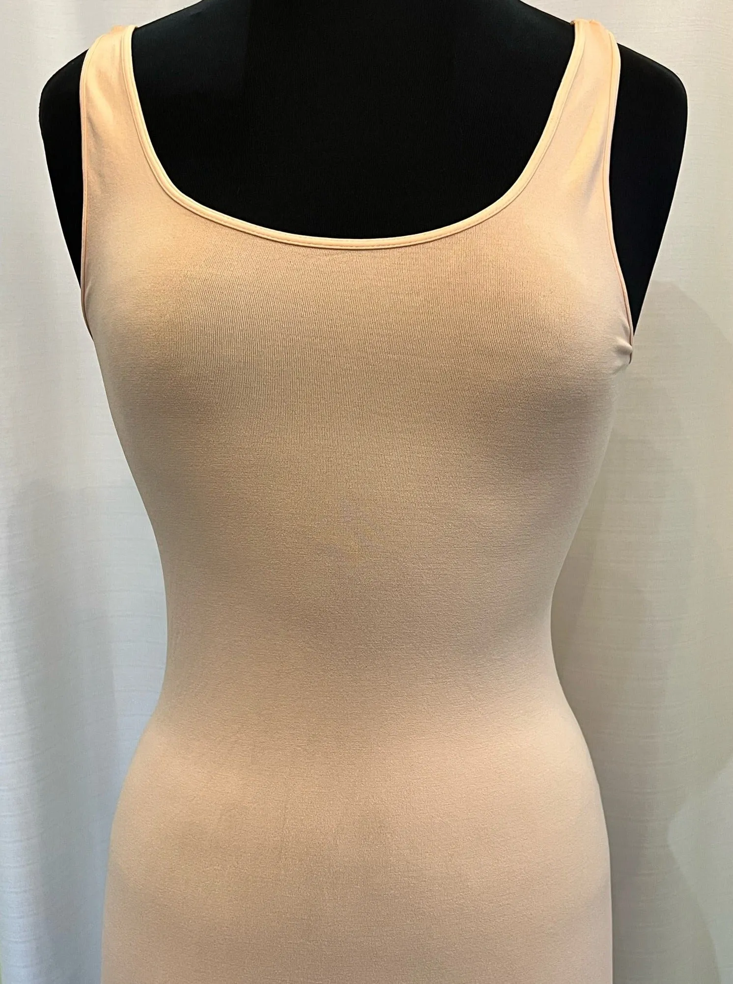 Signature Jersey Tank Top [Cantaloupe-NS5178]