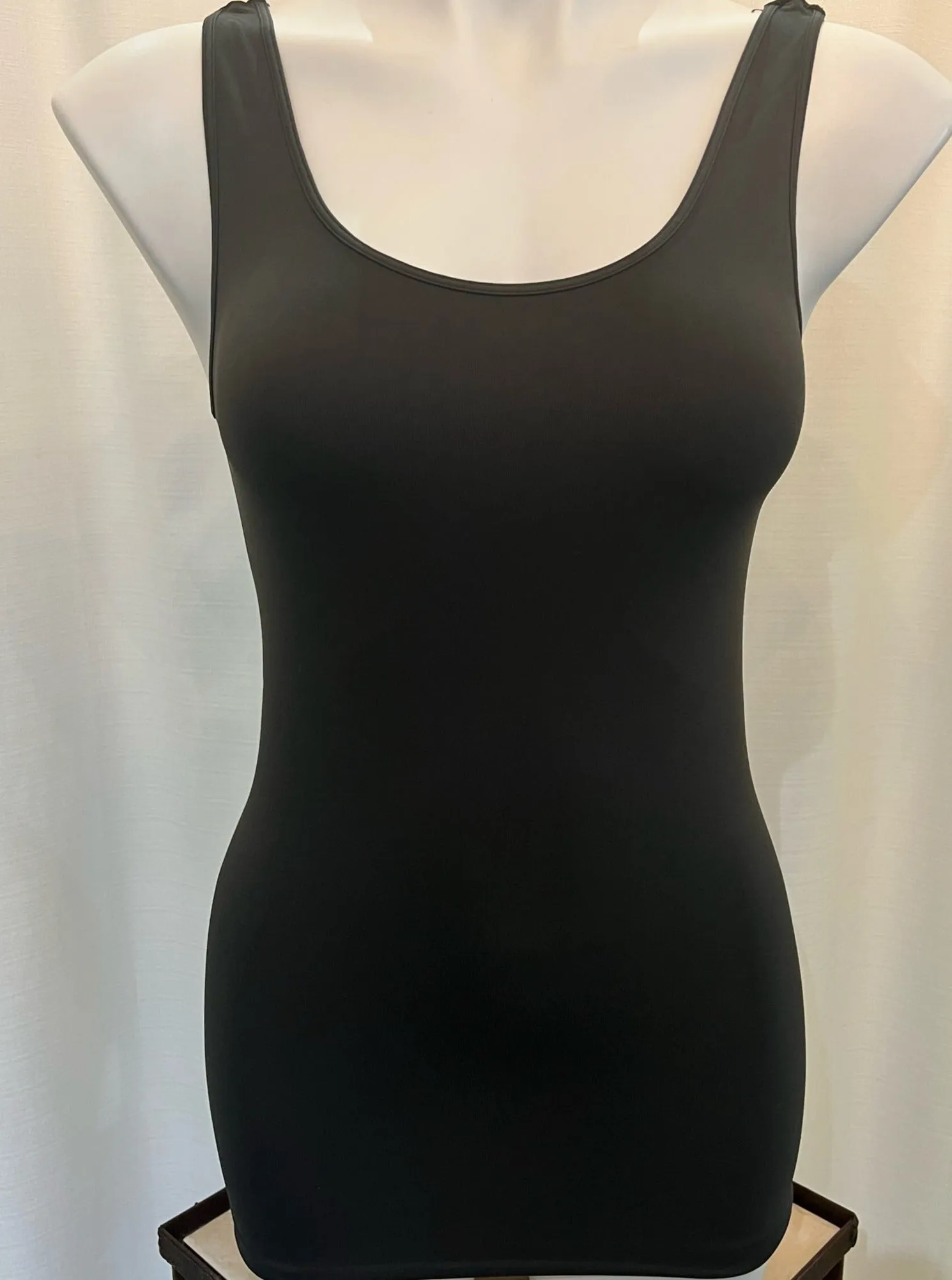 Signature Jersey Tank Top [Charcoal-NS5178]