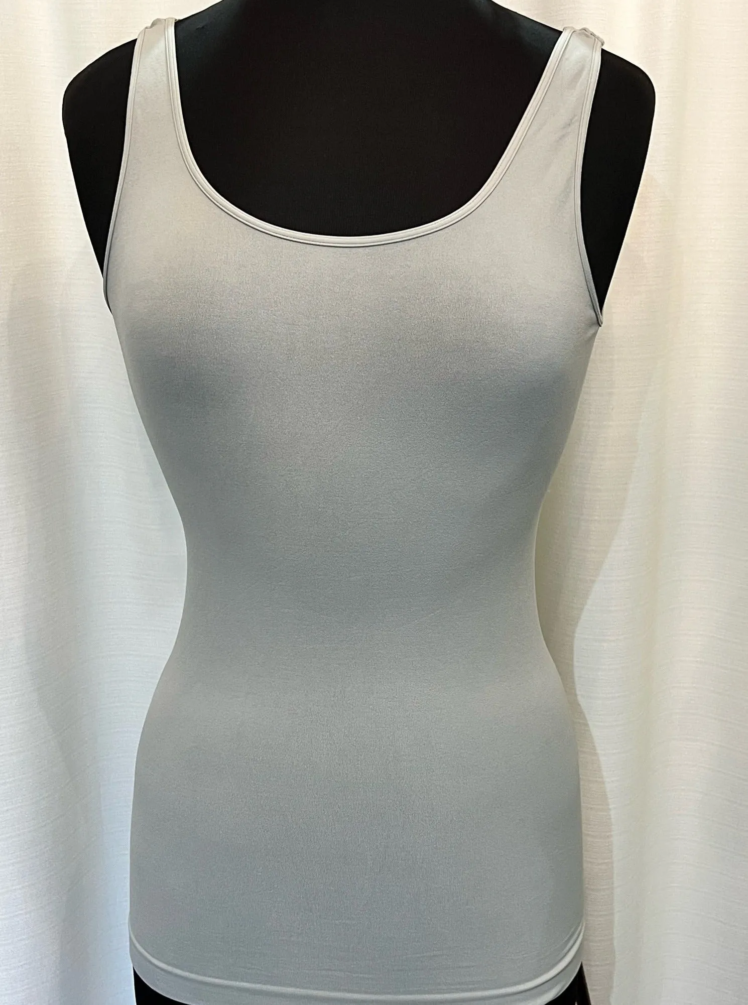 Signature Jersey Tank Top [Metal Grey-NS5178]