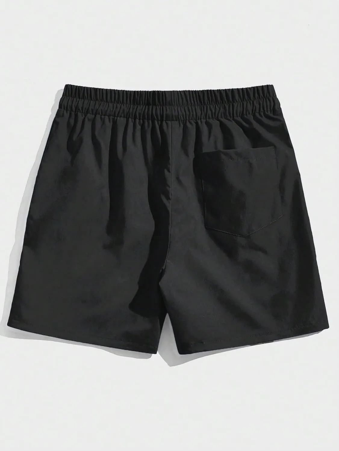 SOLY HUX Men's Drawstring Waist Athletic Shorts Workout Basketball Shorts Summer Printed Track Shorts