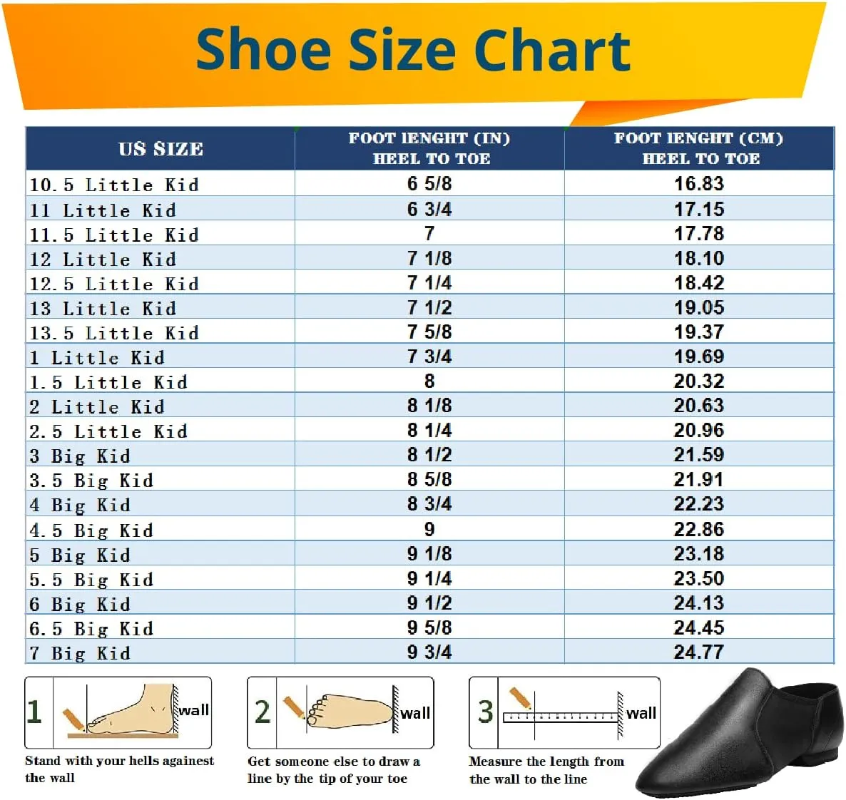 Split Sole Child Jazz Shoes Dance for Girls Boys (Toddler/Little Kid/Big Kid