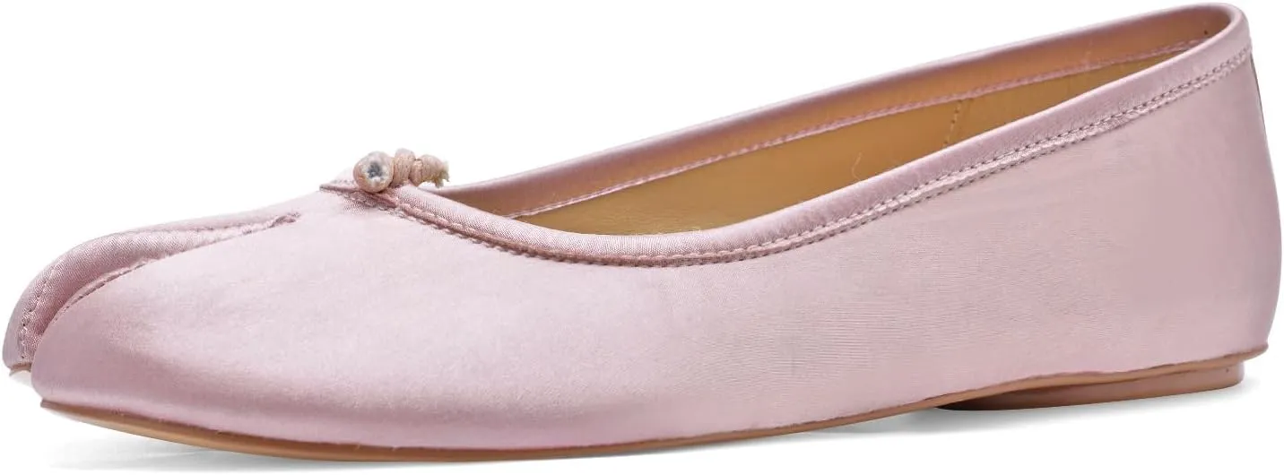 Tabi Shoes Women Split Toe Wide Width Ballet Flats Comfort Casual Work Shoes for Women Office 2025 Spring