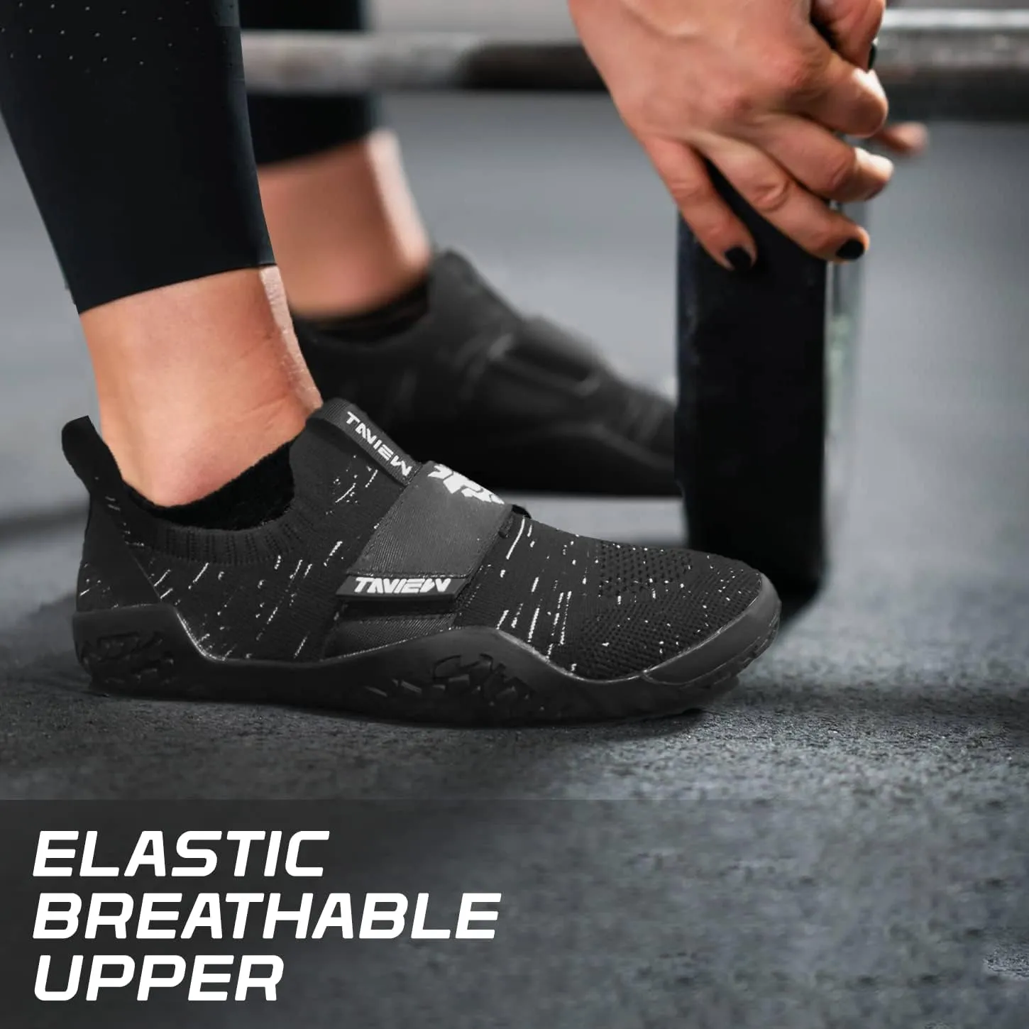 TAVIEW Deadlift Shoes - Non-Slip Weightlifting Shoes for Powerlifting, Deadlifting & Crossfit