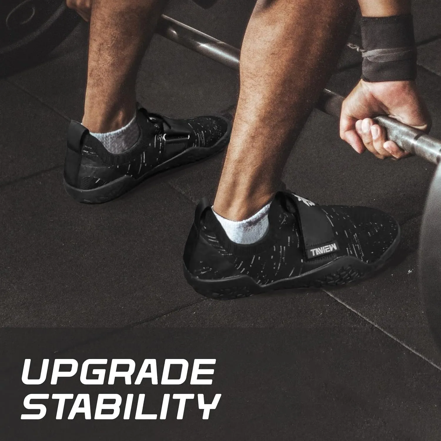 TAVIEW Deadlift Shoes - Non-Slip Weightlifting Shoes for Powerlifting, Deadlifting & Crossfit