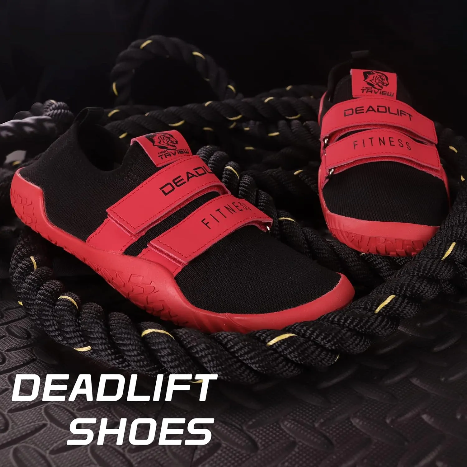 TAVIEW Deadlift Shoes - Non-Slip Weightlifting Shoes for Powerlifting, Deadlifting & Crossfit