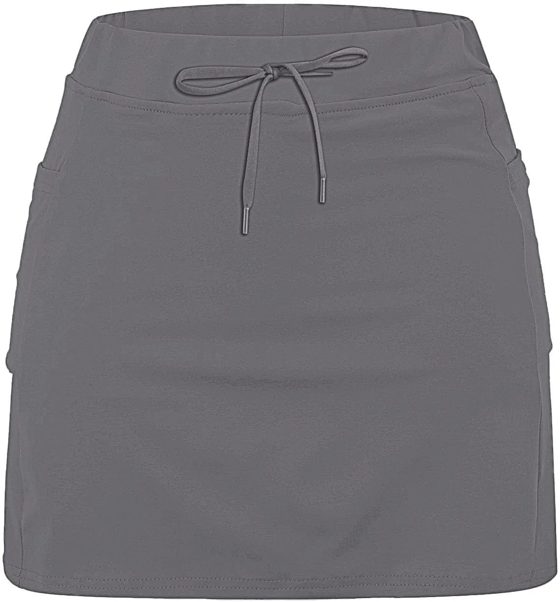 Tennis Skorts for Women with Inner Shorts High Waisted Drawstring Mini Skirts Summer Trendy Athletic Workout Shorts