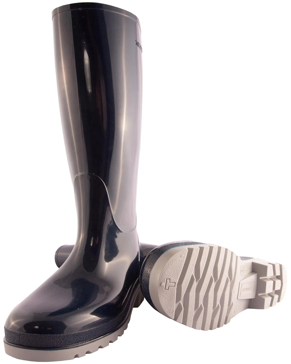 Tingley 51446 Women's Trim Fit Knee Boot, Size 8, Dark Blue/Gray