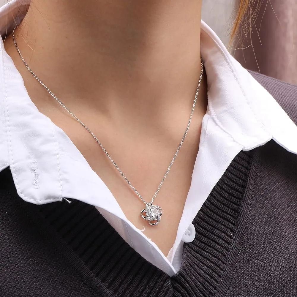 To My Daughter Necklace From Dad With Heartfelt Message, Daughter Birthday Present From Dad, Jewelry Gifts For Graduation for Her From Mom or Daddy, 14K Pendant