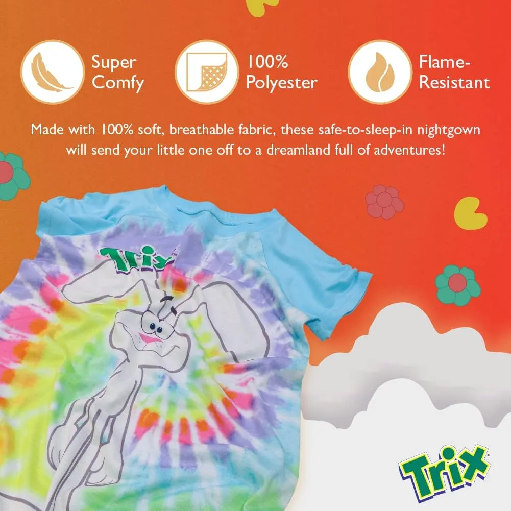 Trix Girls' Nightgown, Soft & Cute Pajamas for Kids