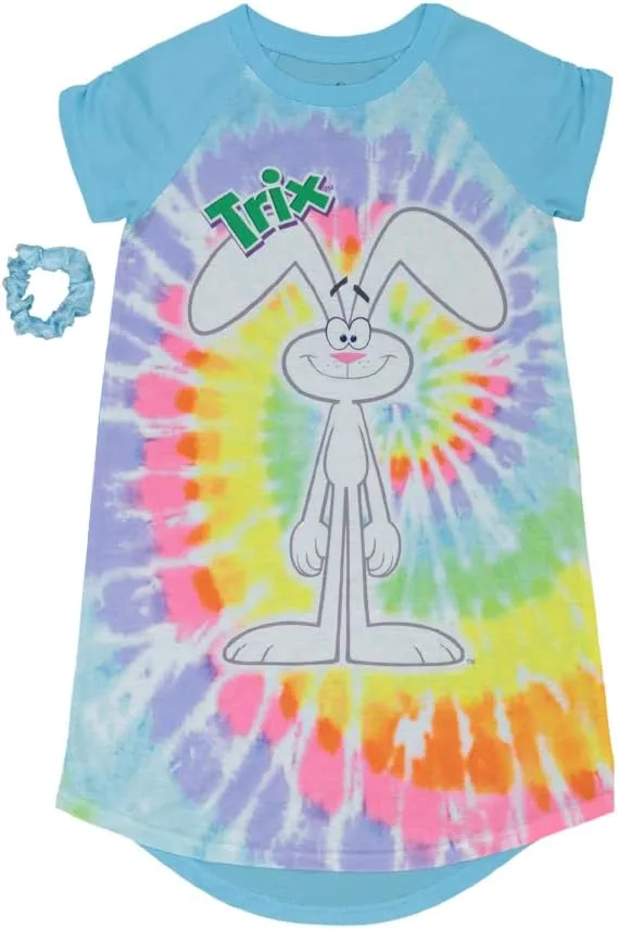 Trix Girls' Nightgown, Soft & Cute Pajamas for Kids