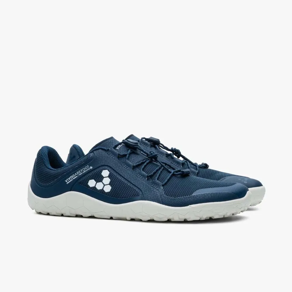 Vivobarefoot Primus Trail II FG, Womens Recycled Breathable Mesh Off-Road Shoe with Barefoot Firm Ground Sole