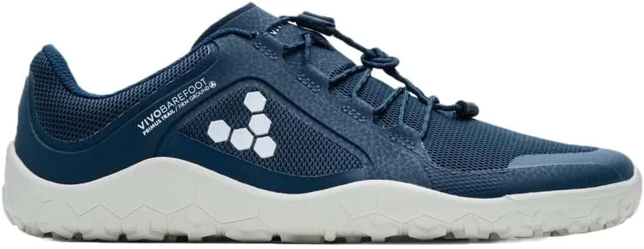 Vivobarefoot Primus Trail II FG, Womens Recycled Breathable Mesh Off-Road Shoe with Barefoot Firm Ground Sole