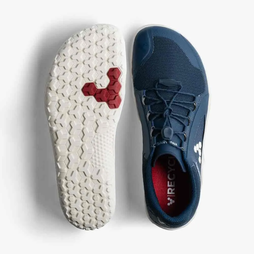 Vivobarefoot Primus Trail II FG, Womens Recycled Breathable Mesh Off-Road Shoe with Barefoot Firm Ground Sole