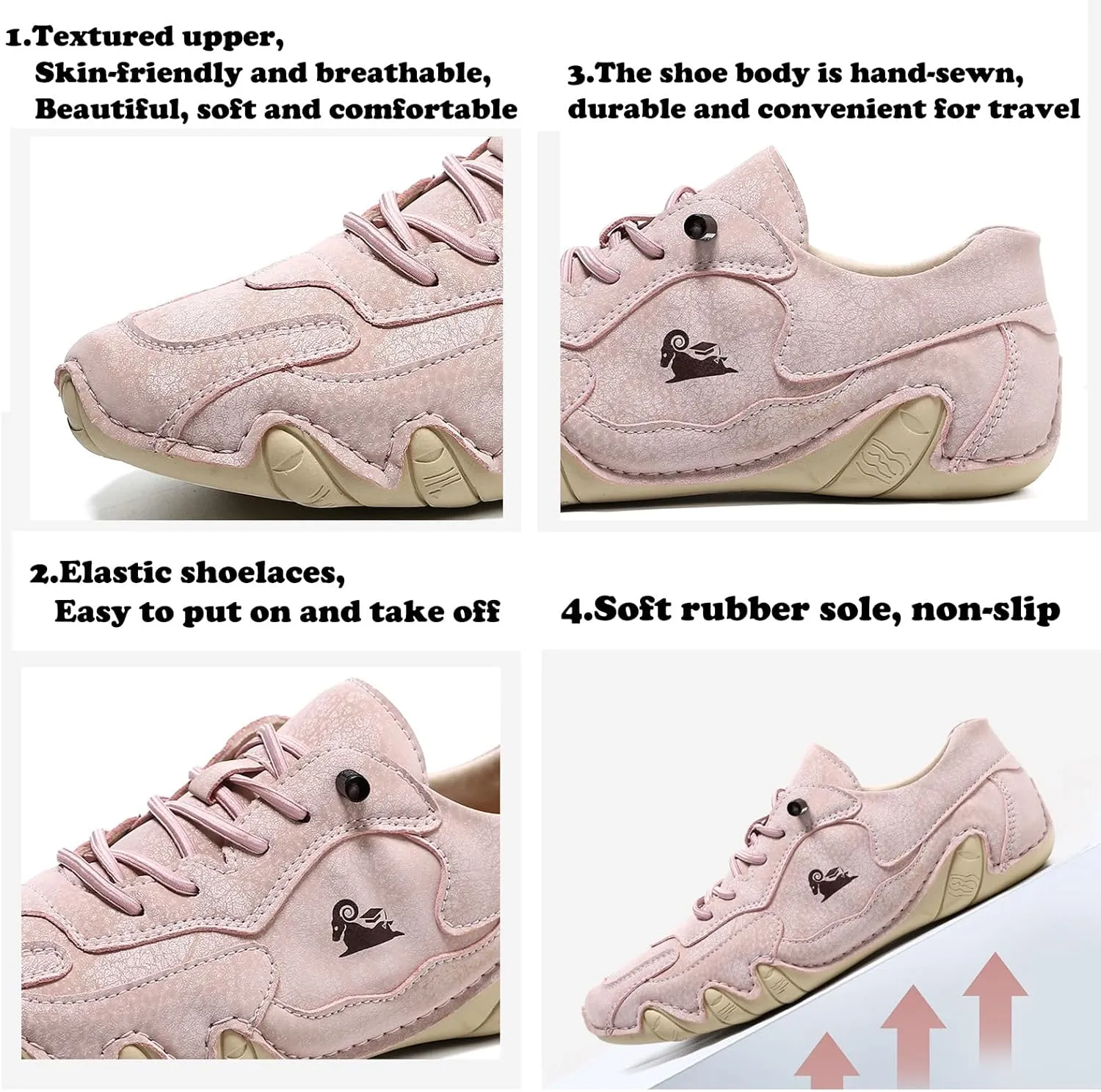 Vogany Shoes Women Men, VogLDeck - Waterproof and Breathable Orthopedic Beck Shoes Outdoor Unisex Cozy Non-Slip Lightweight Barefoot Boots for Hiking Travel & Daily Wear