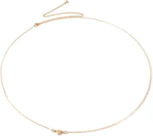 Waist Jewelry Chains, Heart Adjustable Body Chains for Women Bikini, Silver/Gold Belly Necklace