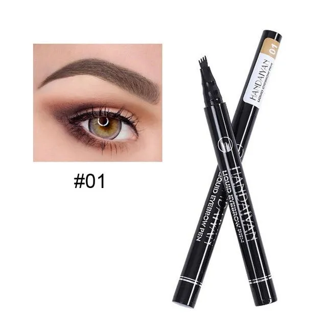 Waterproof Fork Tip Eyebrow Pen