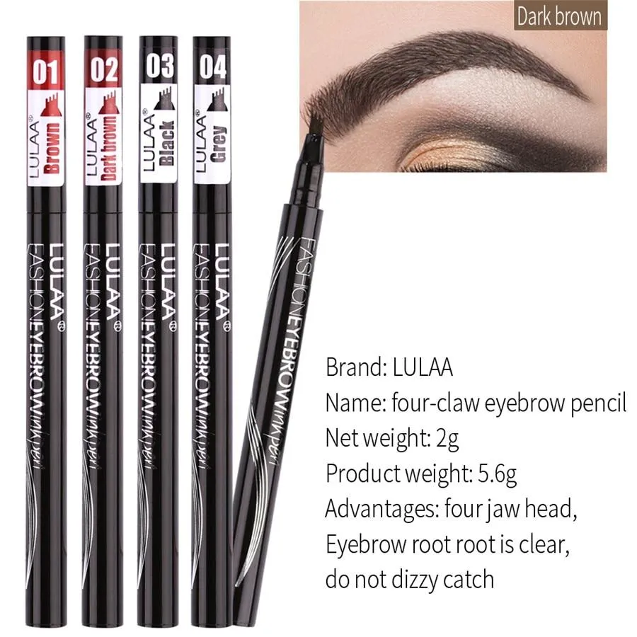 Waterproof Fork Tip Eyebrow Pen