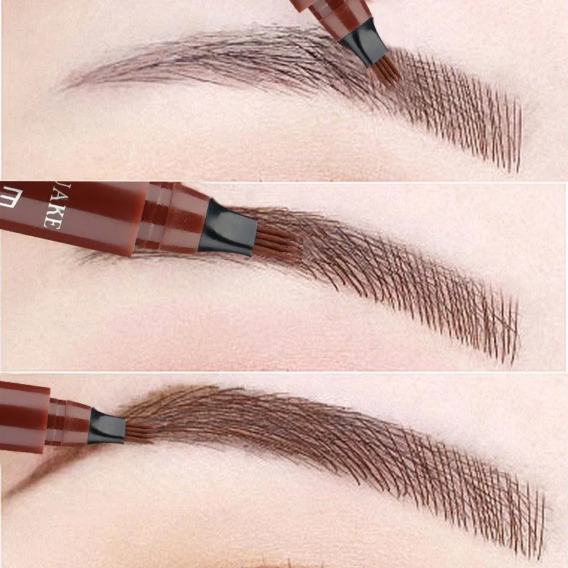 Waterproof Fork Tip Eyebrow Pen