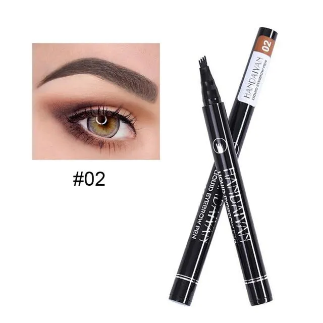 Waterproof Fork Tip Eyebrow Pen