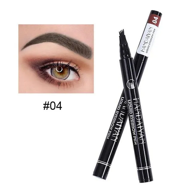 Waterproof Fork Tip Eyebrow Pen