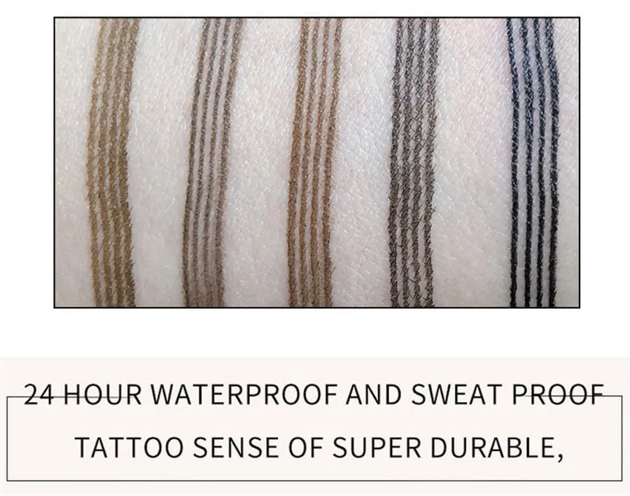 Waterproof Fork Tip Eyebrow Pen