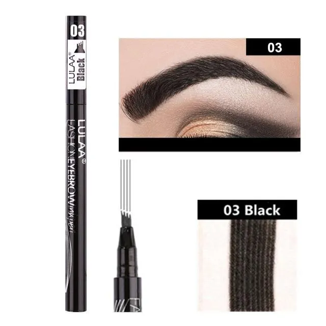 Waterproof Fork Tip Eyebrow Pen