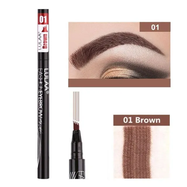 Waterproof Fork Tip Eyebrow Pen