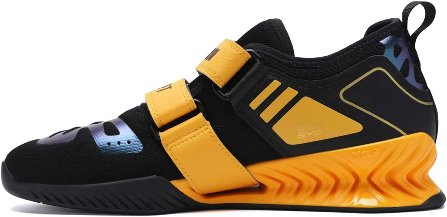 Weightlifting Shoes, Powerlifting Shoes Gym Shoes for Crossfit Lifting Footwear, Weight Lifting Shoes for Heavy Lifting Deadlifting Weight Training, Squat Shoe for Men Women