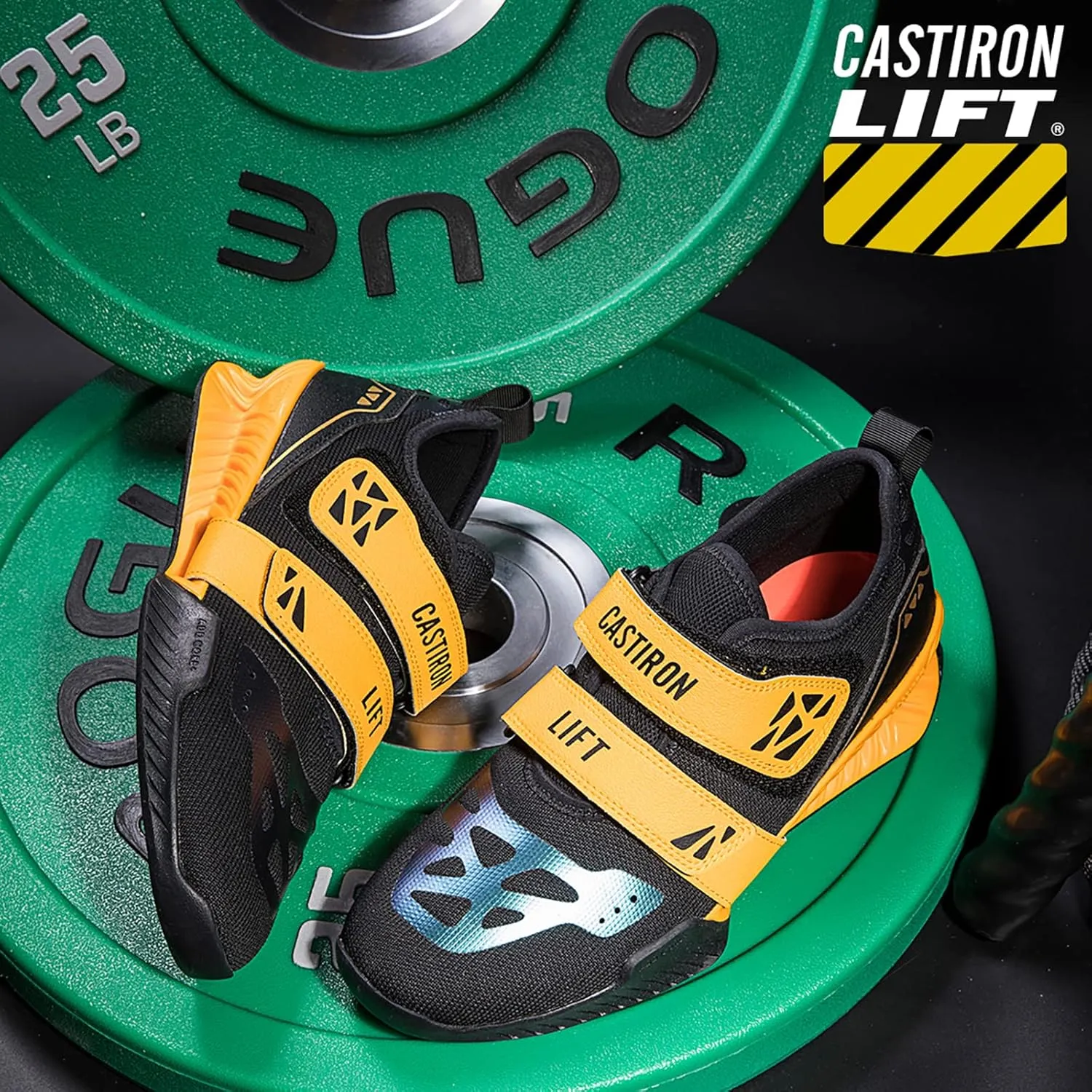 Weightlifting Shoes, Powerlifting Shoes Gym Shoes for Crossfit Lifting Footwear, Weight Lifting Shoes for Heavy Lifting Deadlifting Weight Training, Squat Shoe for Men Women