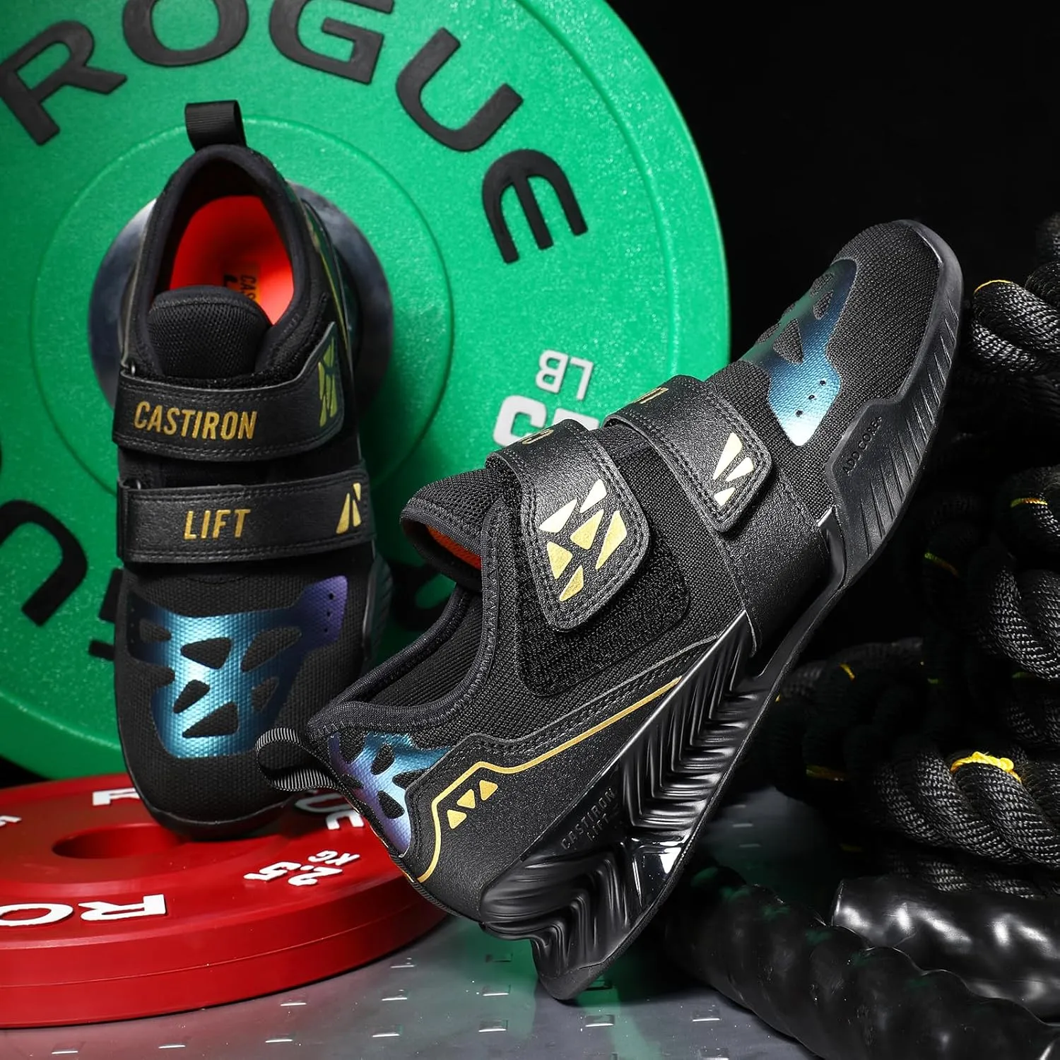 Weightlifting Shoes,Squat Shoes for Gym Powerlifting Shoes Deadlifting Footwear,Weight Lifting Shoes for Men Women