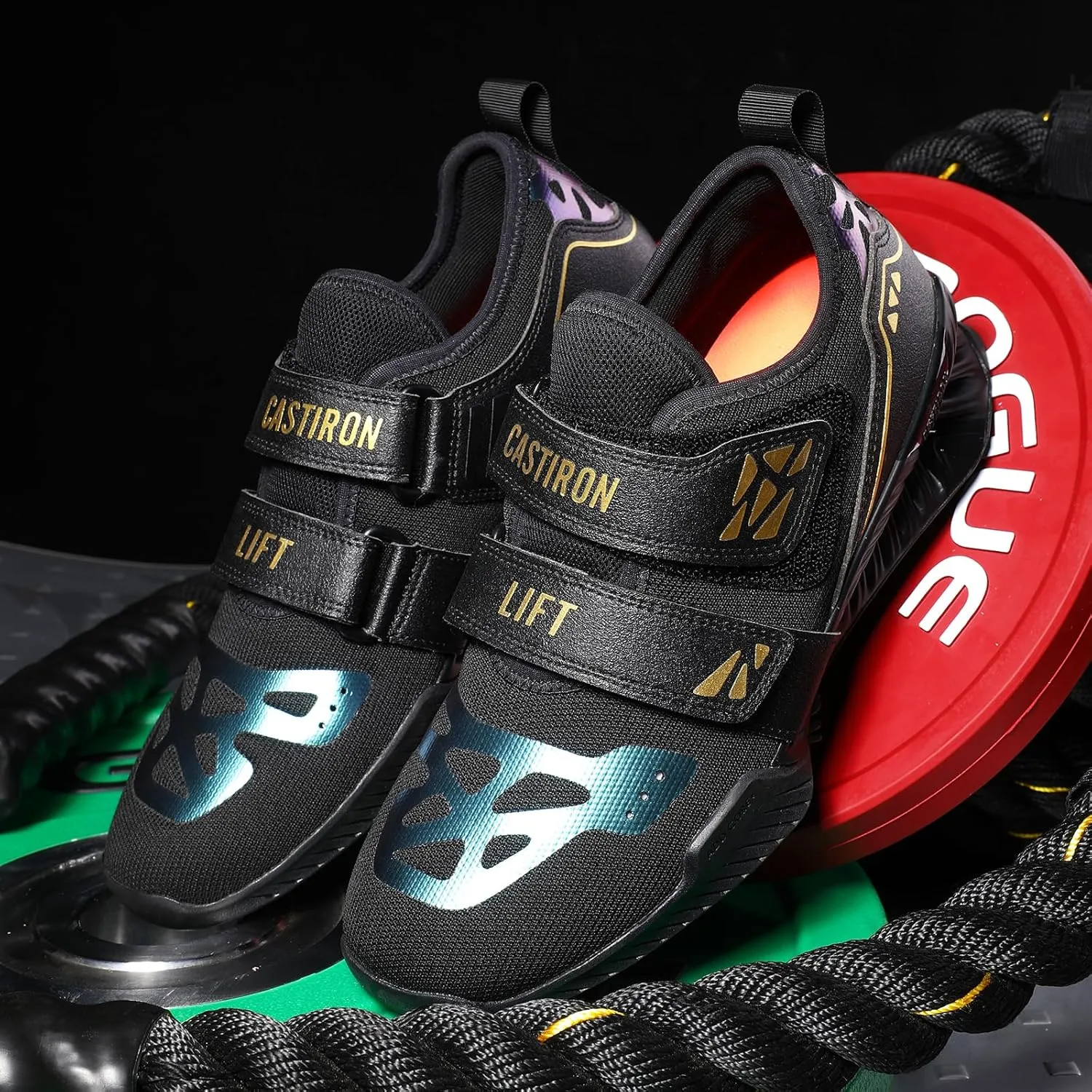 Weightlifting Shoes,Squat Shoes for Gym Powerlifting Shoes Deadlifting Footwear,Weight Lifting Shoes for Men Women