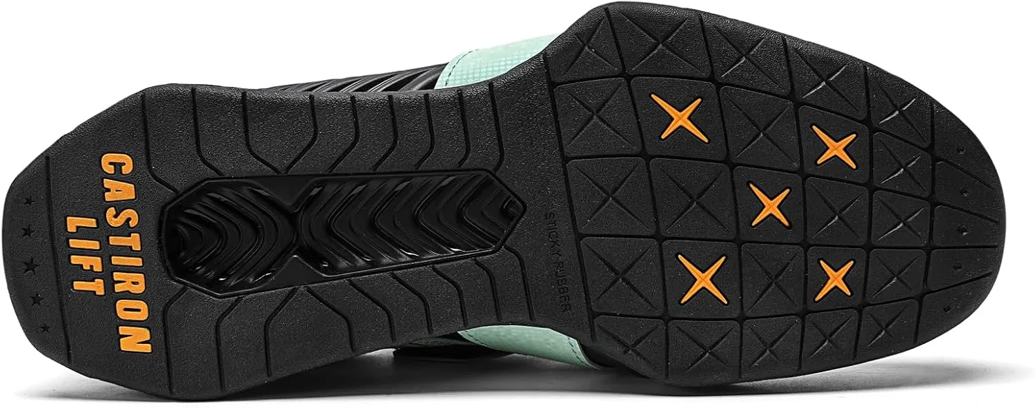 Weightlifting Shoes,Squat Shoes for Men & Women - Non-Slip Rubber Sole, Stability for Powerlifting, Cross-Training, Gym Workouts