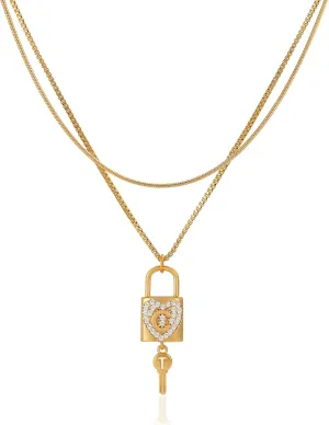 Wellike Necklaces for Women Gold Necklace for Women Initial Necklaces Custom 2pcs Layered Necklaces 18K Gold Jewelry Dainty Necklace Stainless Steel Chain Choker Necklace for Women
