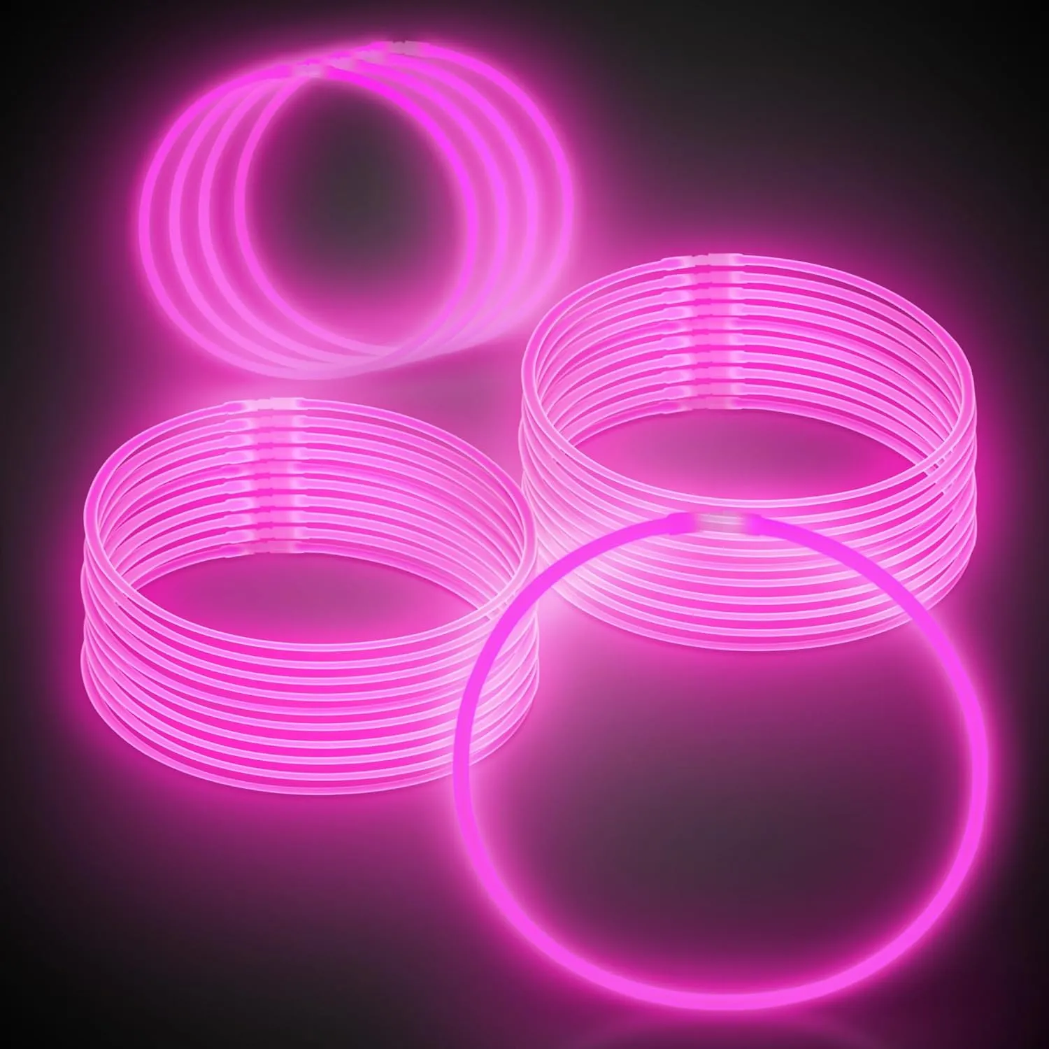 Windy City Novelties 22" Glow Stick Necklaces - 50 Pack