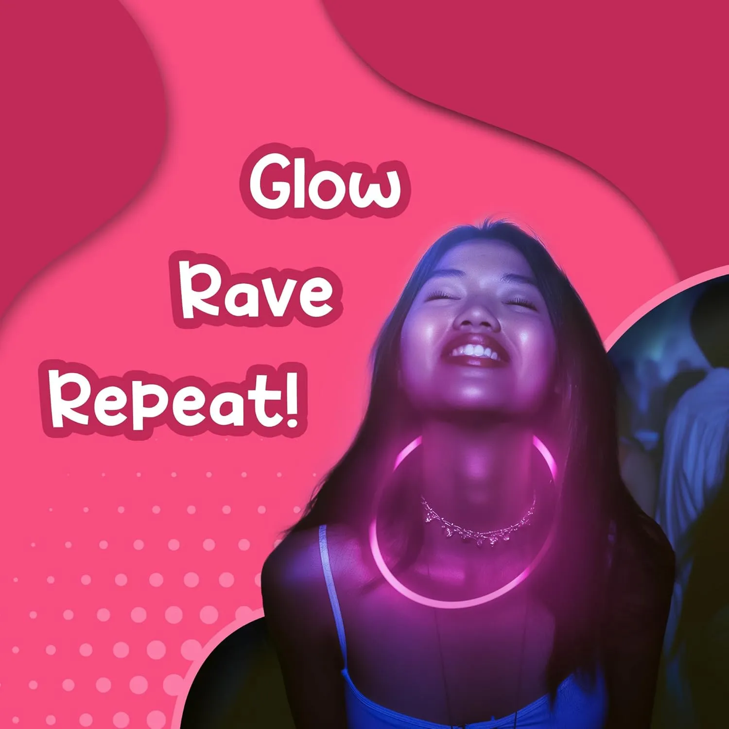 Windy City Novelties 22" Glow Stick Necklaces - 50 Pack
