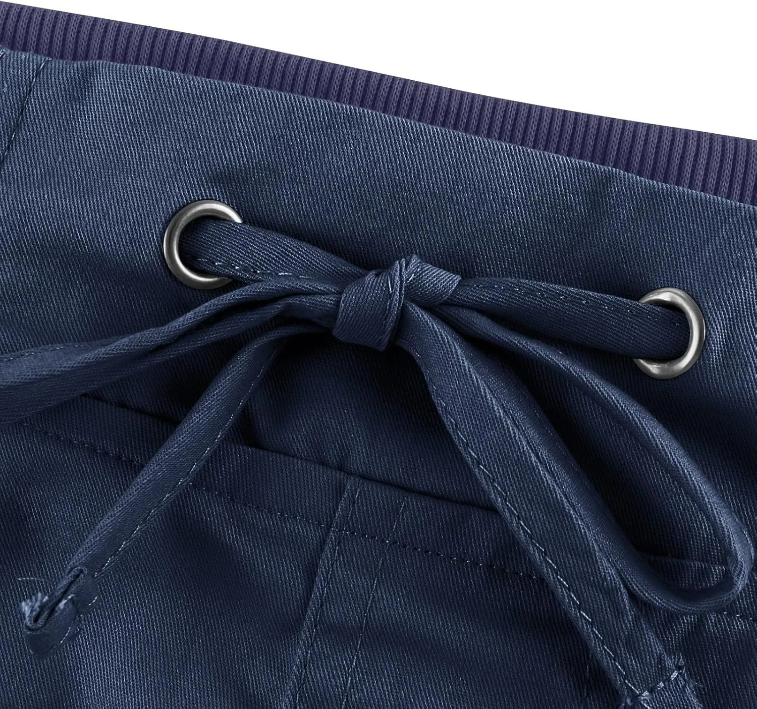 Womens Cargo Shorts 2024 Summer Casual Elastic High Waisted Drawstring Shorts Dressy Cotton Short Pants with Pocket
