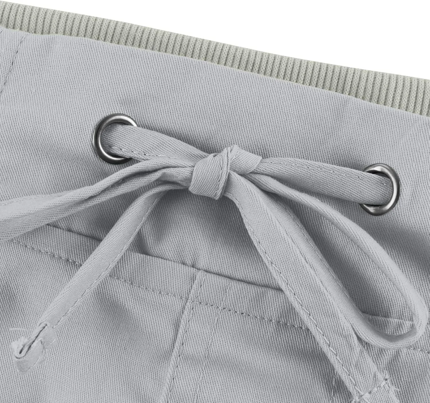Womens Cargo Shorts 2024 Summer Casual Elastic High Waisted Drawstring Shorts Dressy Cotton Short Pants with Pocket