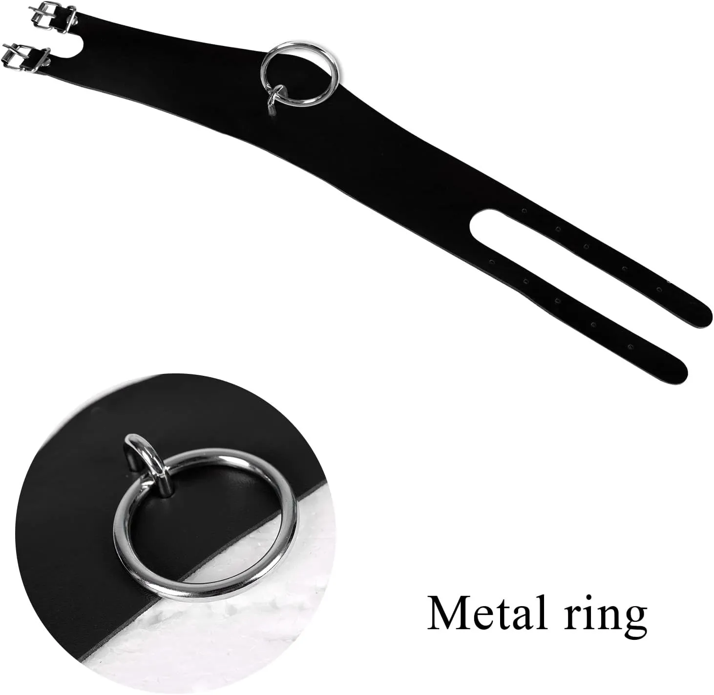 Women's Harness Leather Collar Necklace Punk Necklaces Fashion Necklaces Collars Gothic Carnival Dance Costume Accessories