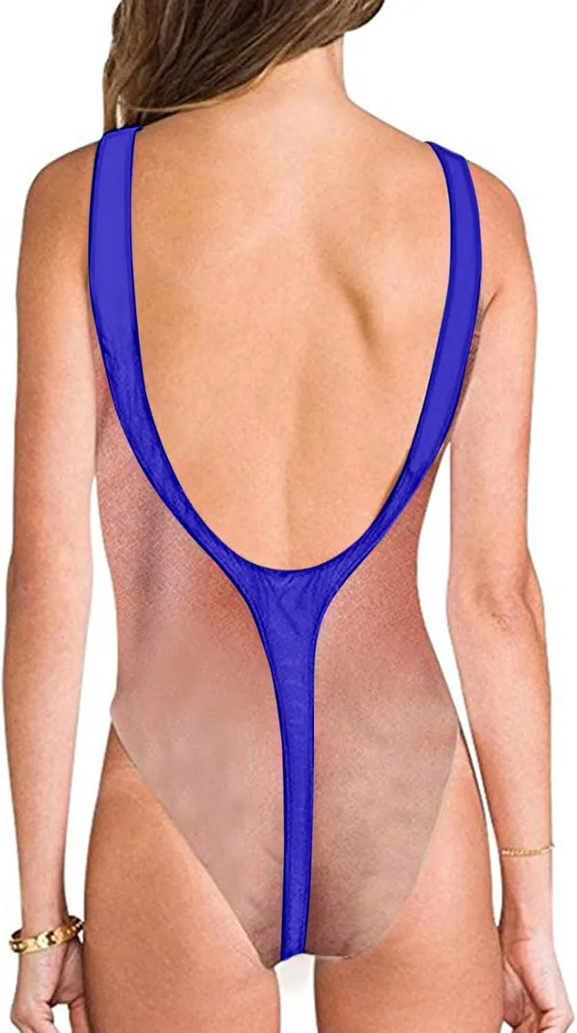 Women's One Piece Swim Dress Women's High Waisted Bathing Suit Wrap Tie Back Monokini Swimwear 1 Bottom Swim Coverup